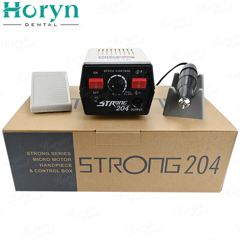 Nail Drill Machine - 電気マイクロモーター,マニキュアマシン,歯科研磨,完全な研磨,204, 65W,102l
