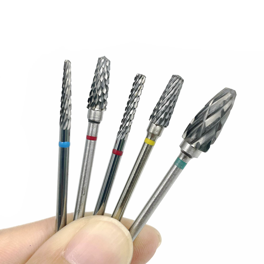 10 スタイル選択タングステンカーバイドネイルドリルビットマ - Nail Drill Machine のレビューと価格