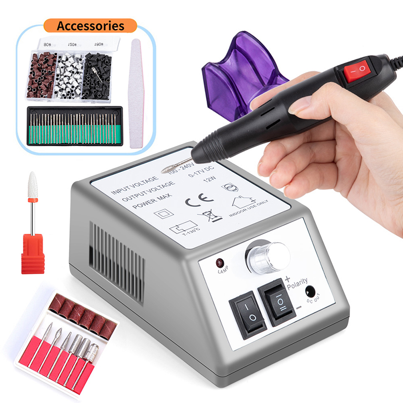 新型電動ネイルファイル ネイルドリルペンマシン プロ用ネイル - Nail Drill Machine のレビューと価格