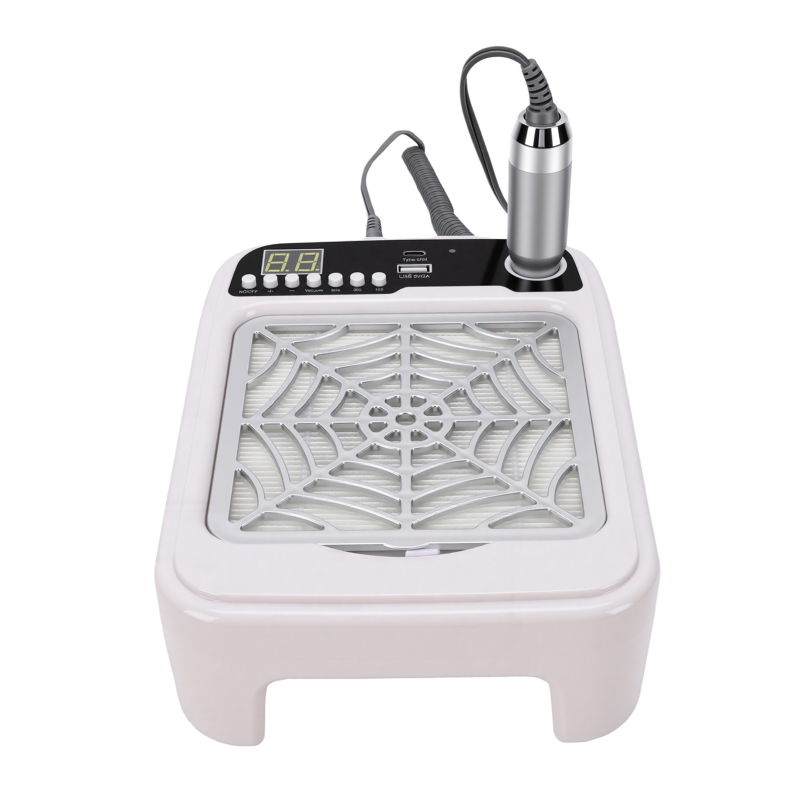 集塵機とネイルランプ付き3-in-1ネイルドリルマシン 35 - Nail Drill Machine のレビューと価格