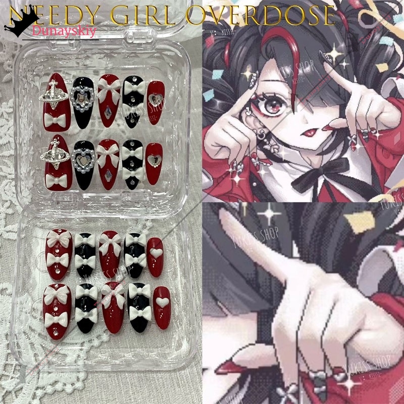 YiNuo*/ニーディーガールオーバードーズ ジライ・ケイ・ - Nail Art Press On のレビューと価格