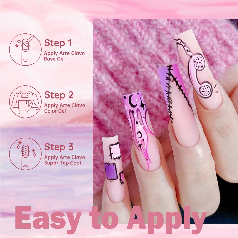 アーテ クラボ オレンジ イエロー シリーズ ジェルネイルポ - Nail Art Orange のレビューと価格