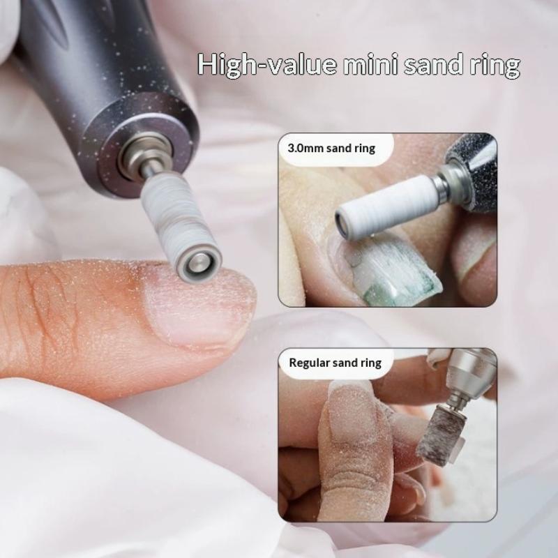 3mmミニネイルサンディングリングバンドキット電動マシンネイ - Nail Drill Machine のレビューと価格