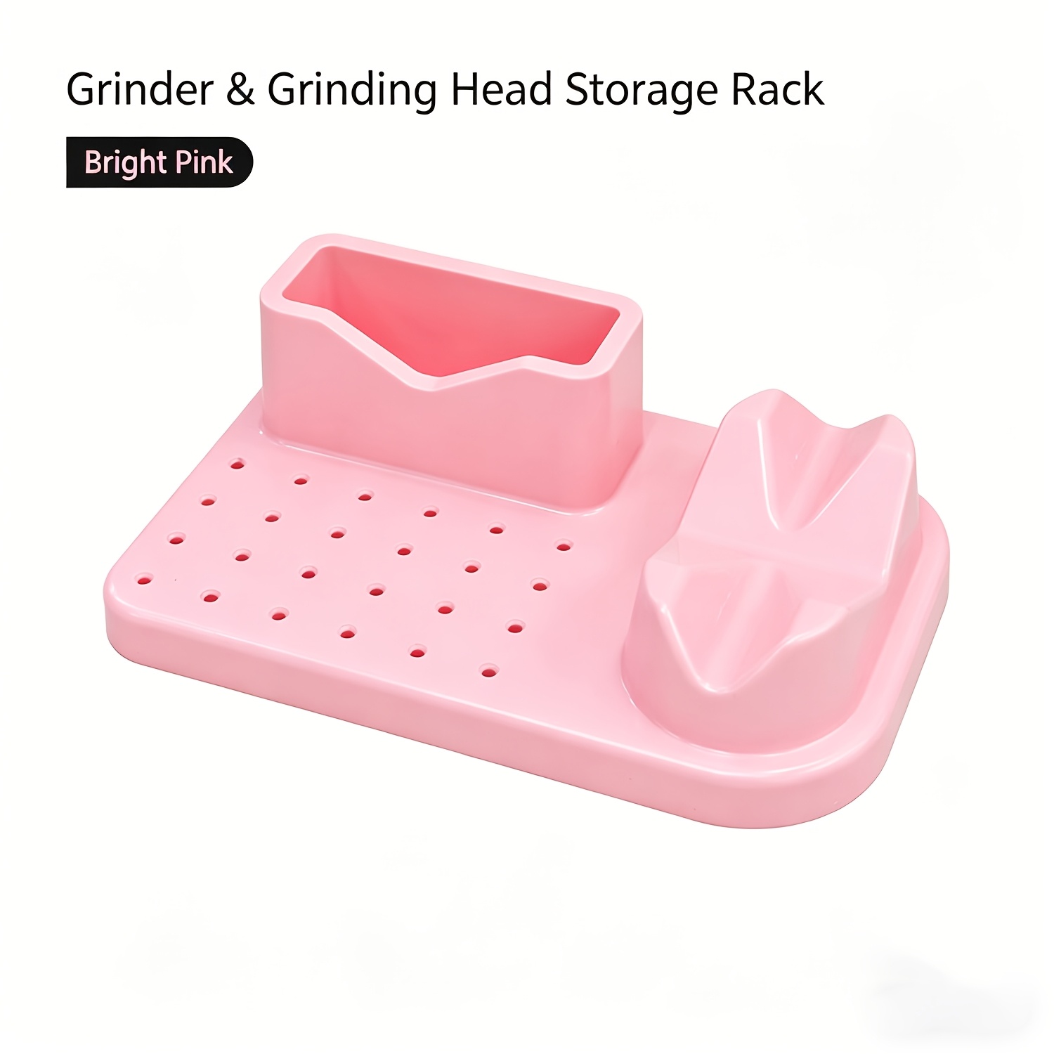 ネイルドリル用ビットホルダー兼収納ケース。24穴のベースにホ - Nail Drill Machine のレビューと価格