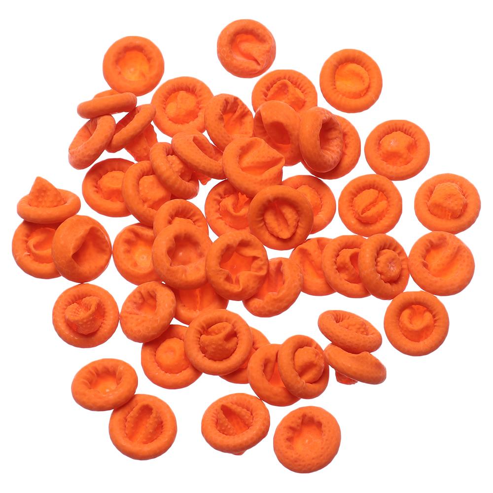 100個入り 再利用可能な指先保護用ネイルアートツール ゴム - Nail Art Orange のレビューと価格